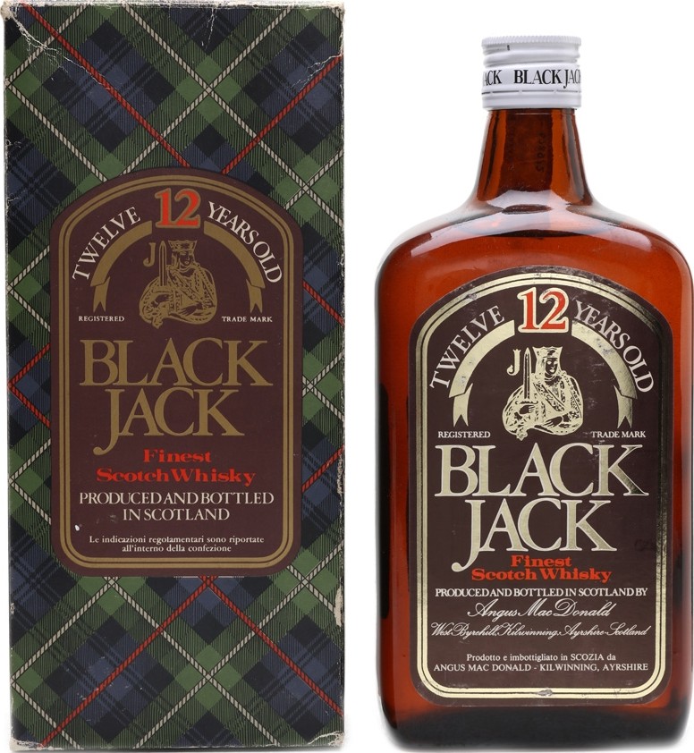 Black Jack 12yo Finest Scotch Whisky 40% 700ml