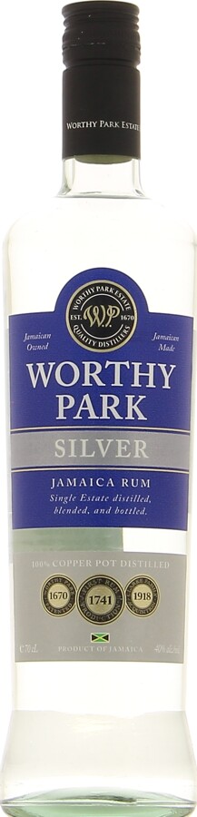 Worthy Park Silver Jamaica 40% 700ml