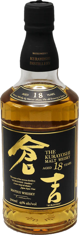 The Kurayoshi 18yo Pure Malt Whisky 43% 700ml