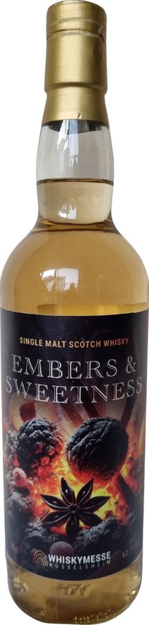 Single Malt Scotch Whisky 2014 WmR Embers & Sweetness Wiskymesse Russelsheim 62.7% 700ml