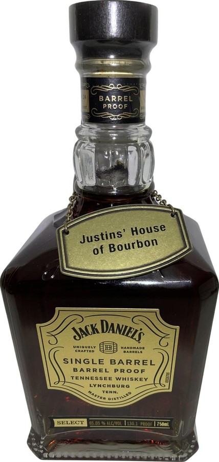 Jack Daniel's Single Barrel Barrel Proof Justin's House of Bourbon 65.05% 750ml