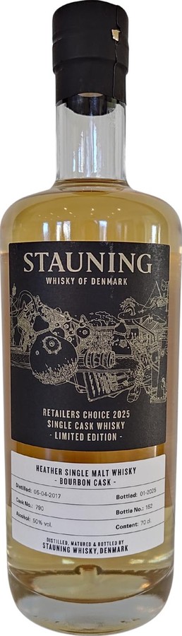 Stauning 2017 Retailers Choice 2025 50% 700ml