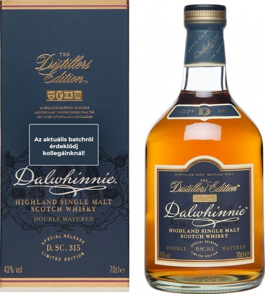 Dalwhinnie 2002 The Distillers Edition Oloroso Sherry Finish 43% 700ml