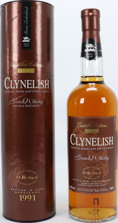 Clynelish 1991 The Distillers Edition 46% 700ml