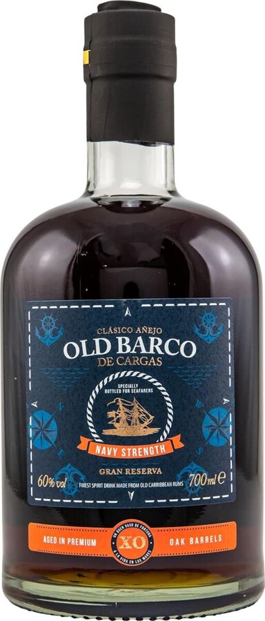 Old Barco XO Navy Strength 60% 700ml