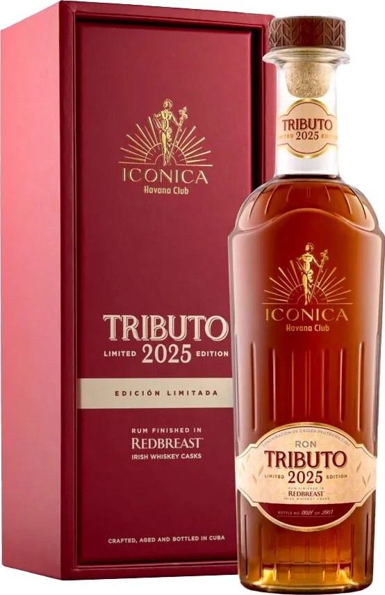 Havana Club Iconica The Ron Tributo Redbreast 2025 43%