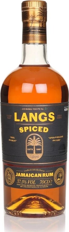Langs Spiced Jamaican 37.5% 700ml