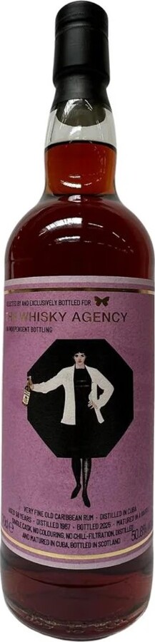 The Whisky Agency 1967 Very Fine Old Caribbean Rum 58yo 700m 50.8%