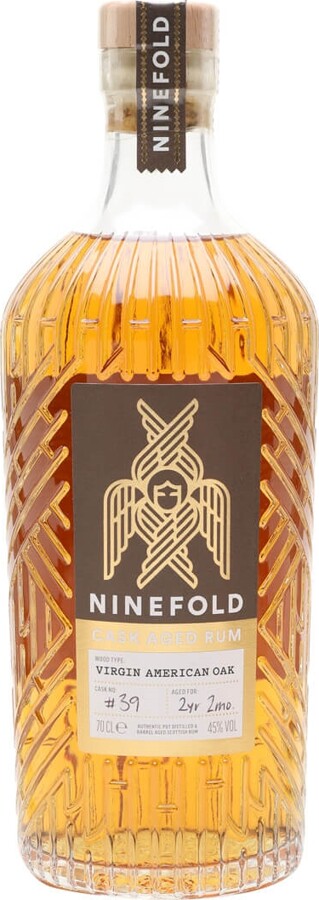 Ninefold Virgin American Oak Cask #39 2yo 45% 700ml