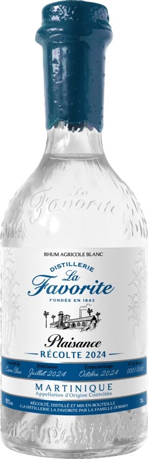 La Favorite 2024 Plaisance Canne Bleue Recolte 51% 700ml