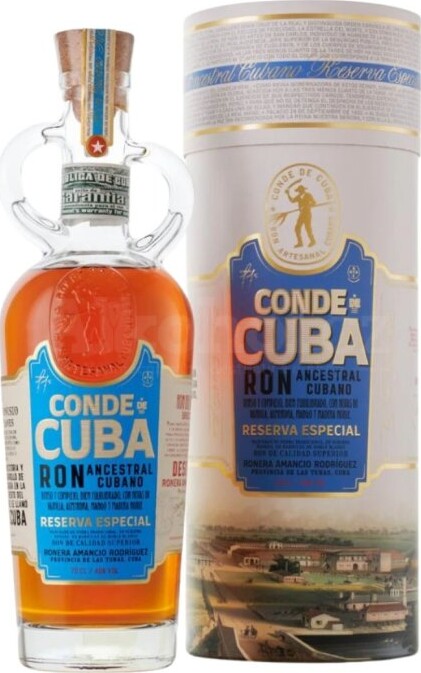 Conde de Cuba Ron Ancestral Cubano Reserva Especial 40% 700ml