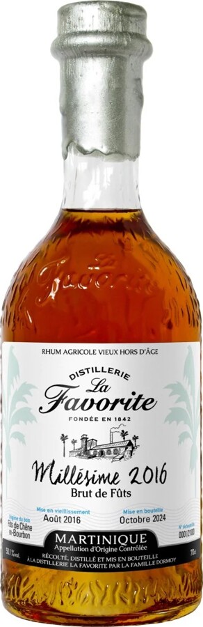 La Favorite 2016 Millesime Brut de Futs 50.1% 700ml