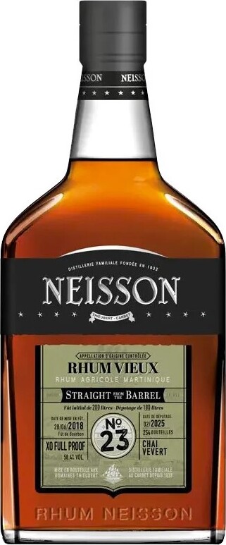 Neisson 2018 Chai Vevert No.23 58.4% 700ml