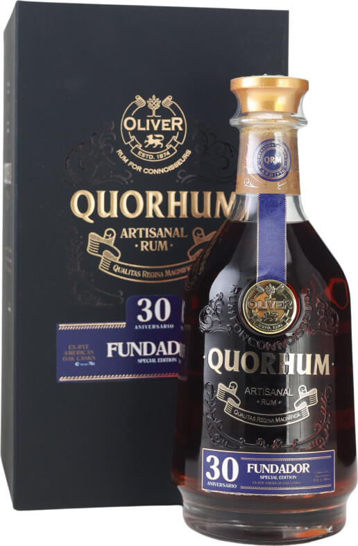 Ron Quorhum Oliver & Oliver Fundador 30th Anniversary 42% 700ml