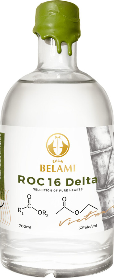Rhum Belami Roc 16 Delta White 52% 700ml