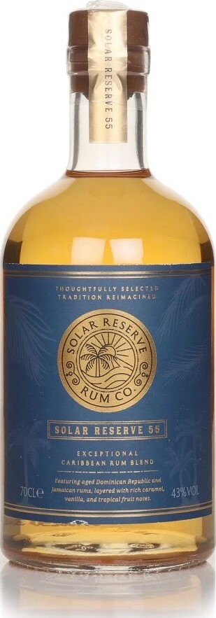 Solar Reserve Rum Co. #55 43% 700ml