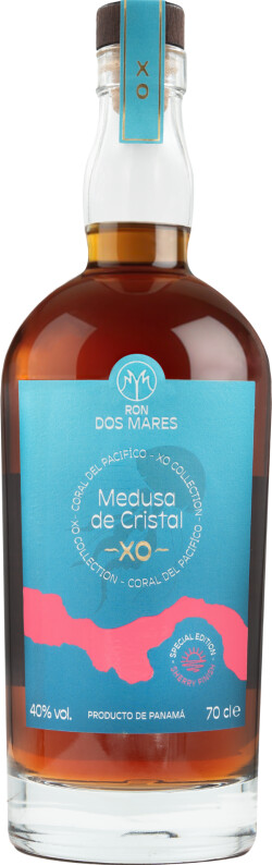 Ron Dos Mares Medusa de Cristal XO 40% 700ml
