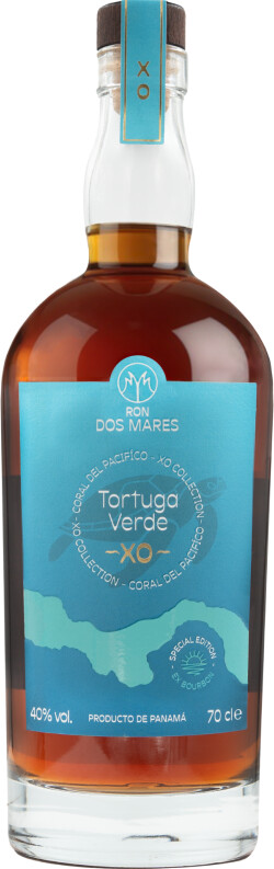 Ron Dos Mares Tortuga Verde XO 40% 700ml