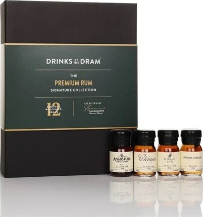 Drinks by the Dram The 12 Premium Rum Signature Collection 44.7% 360ml