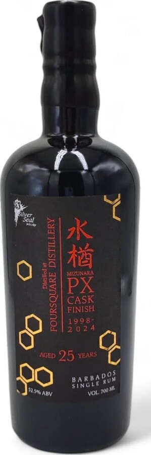 Foursquare 1998 Mizunara PX Cask Finish 25yo 52.5% 700ml
