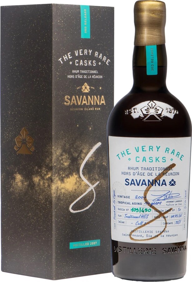 Savanna 2007 The Very Rare Cask 14yo 64.9% 700ml