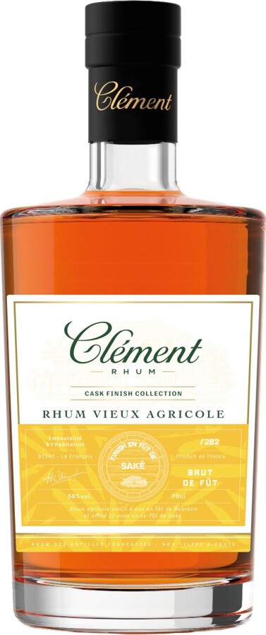Clement Sake Cask Finish Collection 4yo 56% 700ml
