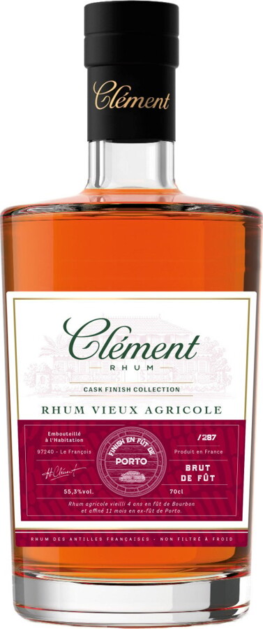 Clement Porto Cask Finish Collection 4yo 55.3% 700ml
