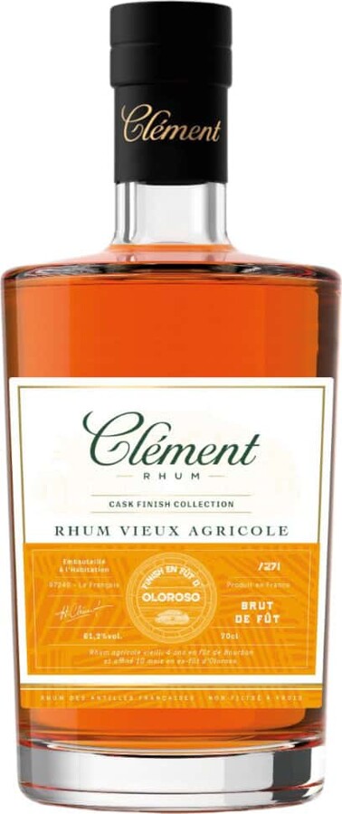 Clement 2017 Oloroso Cask Finish Collection 4yo 61.2% 700ml