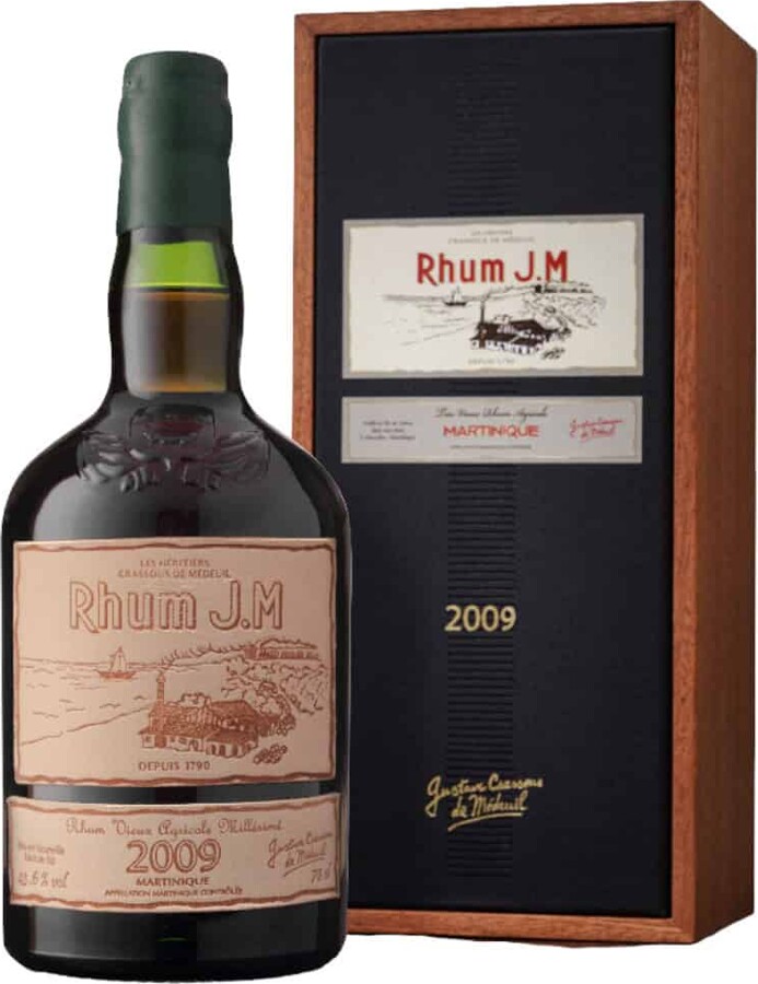 Rhum J.M 2009 Millesime 15yo 43.6% 700ml