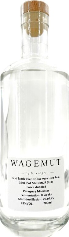 Wagemut 2025 First Batch 45% 700ml