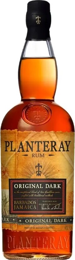 Planteray Original Dark Barbados Jamaica 40% 1000ml