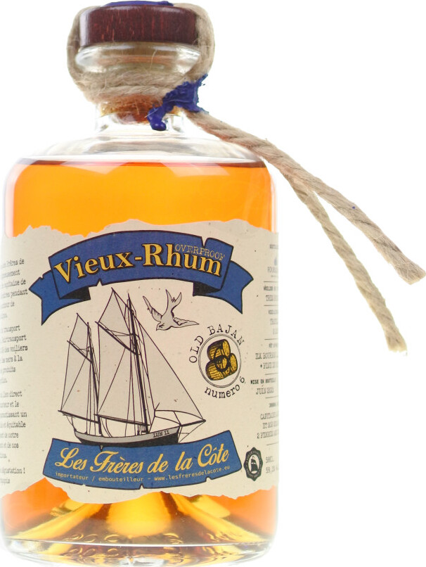 Les Freres De La Cote Foursquare Old Bajan No.6 8yo 59.1% 500ml
