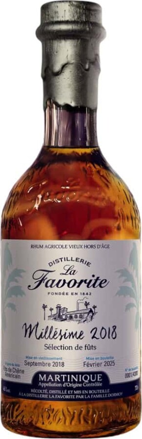 La Favorite 2018 Millesime Selection De Futs 46% 700ml