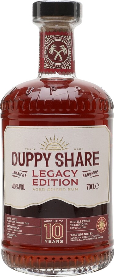 The Duppy Share Legacy Edition 10yo 40% 700ml