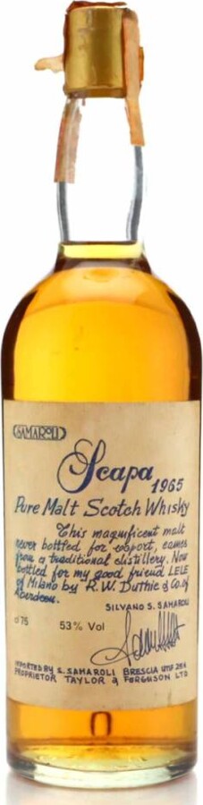 Samaroli 1965 Scapa LELE 53% 750ml