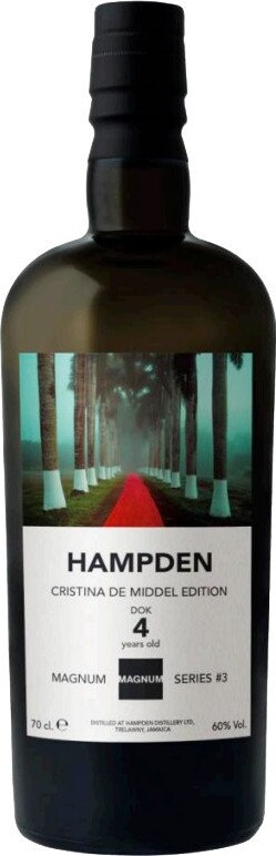Velier 2021 Hampden Cristina De Middel Edition Magnum Series #3 4yo 60% 700ml