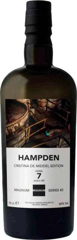 Velier 2018 Hampden HGML Cristina De Middel Edition Magnum Series #3 7yo 60% 700ml