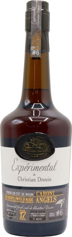 Calvados Christian Drouin Experimental Caroni Angels Batch #6 17yo 48.8% 700ml