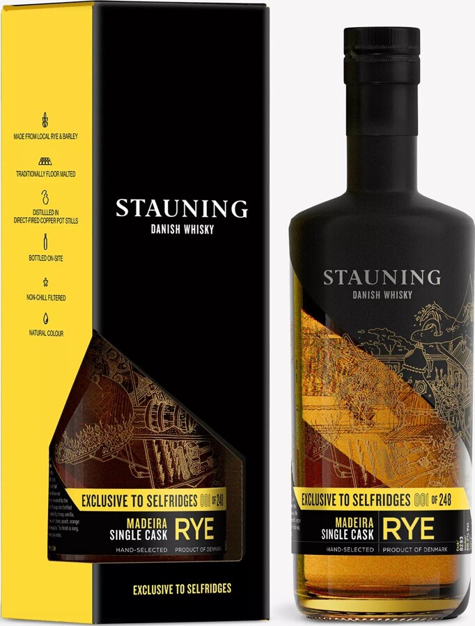 Stauning Rye Madeira Cask #8293 60.2% 700ml