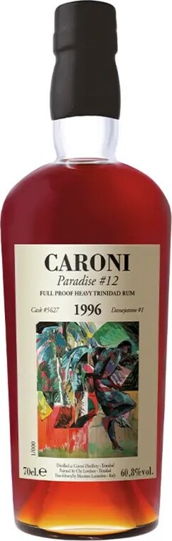 Velier 1996 Caroni Paradise #12 Cask No.5627 60.8% 700ml