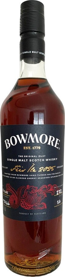 Bowmore Feis Ile 2025 Cask No.3766 8yo 56% 700ml