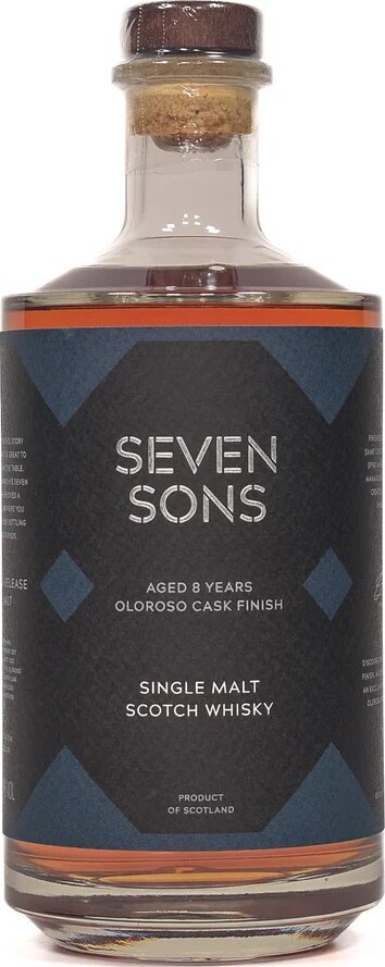 Seven Sons 8 Doors Distillery Oloroso 8yo 57.1% 700ml