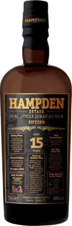 Hampden Estate Fifteen 15yo 50% 700ml