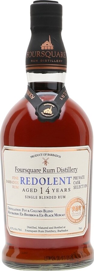 Foursquare Redolent 14yo 62% 700ml