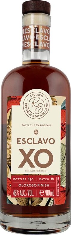 Ron Esclavo XO Oloroso Finish Batch #1 46% 700ml