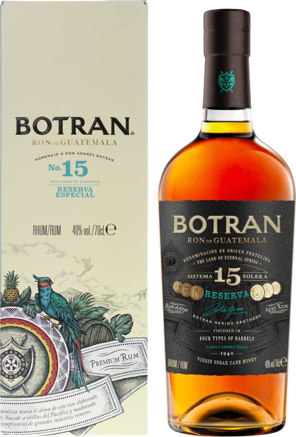 Ron Botran Sistema Solera No.15 40% 700ml