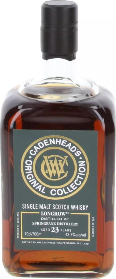 Cadenhead's Longrow Springbank Distillery 23yo 43.7% 700ml
