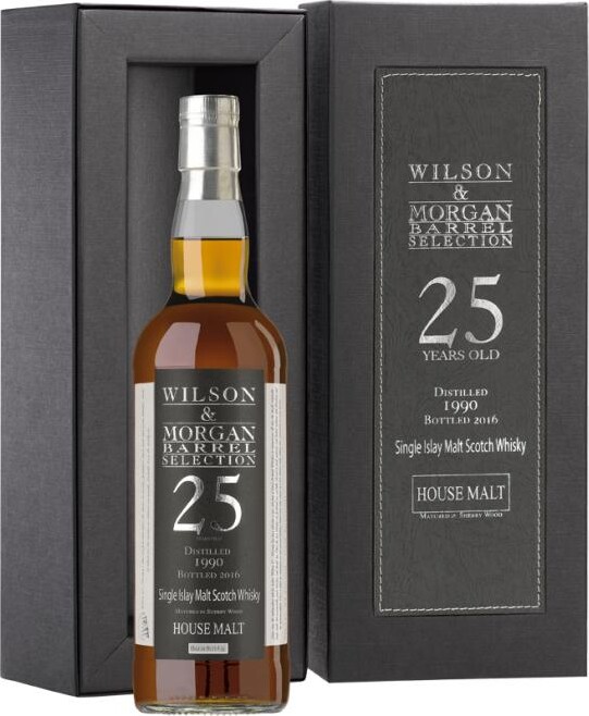 Wilson & Morgan 1990 House Malt Half of Butt #55 25yo 54.2% 700ml