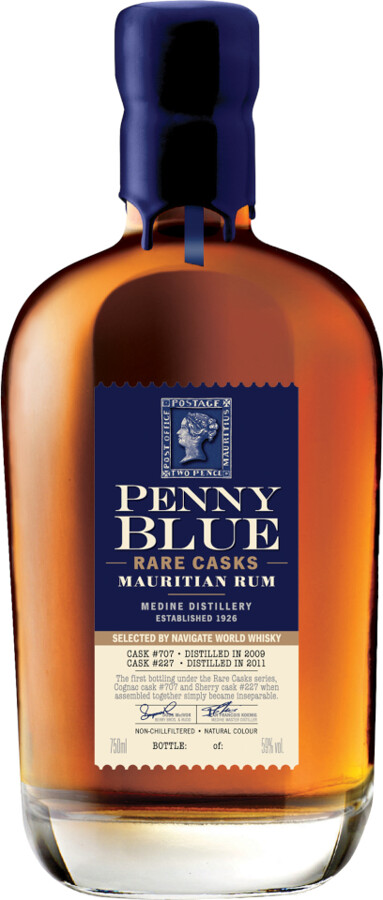 Penny Blue 2009 Medine Cask #707 #227 59% 750ml