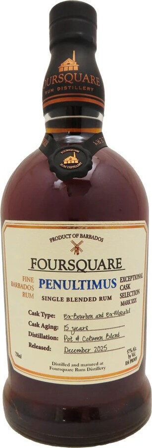 Foursquare Penultismus 15yo 57% 750ml